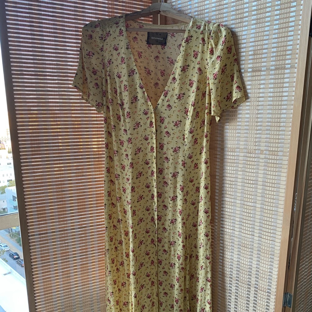 Reformation Floral Dress